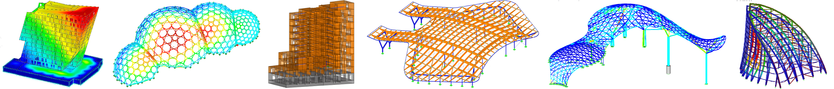 Dlubal case studies models