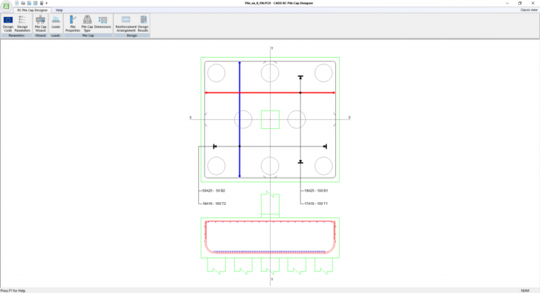 RC Pile Cap Designer - CADS UK