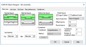 RC Beam Designer software - CADS UK